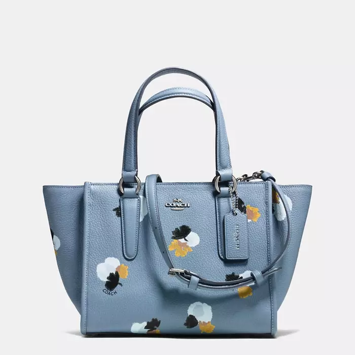 Coach Nolita Floral Sau Pebble Leather Bag