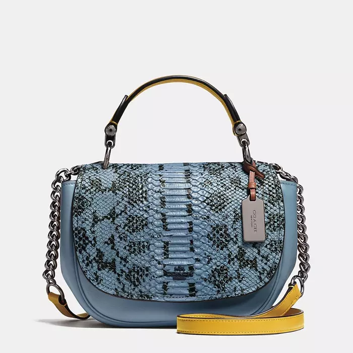 Coach Nomad Crossbody Bag with Exotic Print Leather