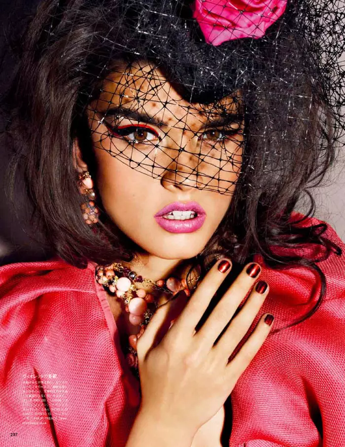 Crystal Renn ni Giampaolo Sgura para sa Vogue Japan Oktubre 2011