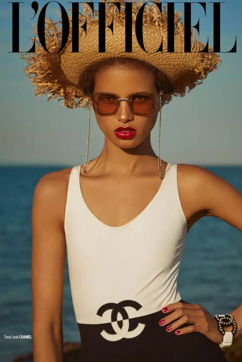 Litza Veloz Models Summer Beauty para sa L'Officiel Kazakhstan