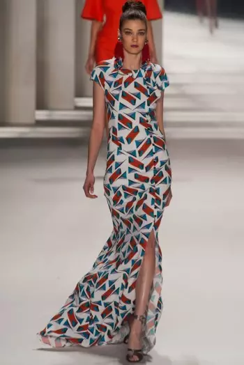 Carolina Herrera 2014 m. ruduo/žiema | Niujorko mados savaitė