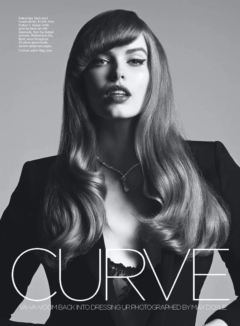 Robyn Lawley oleh Max Doyle untuk Vogue Australia September 2011