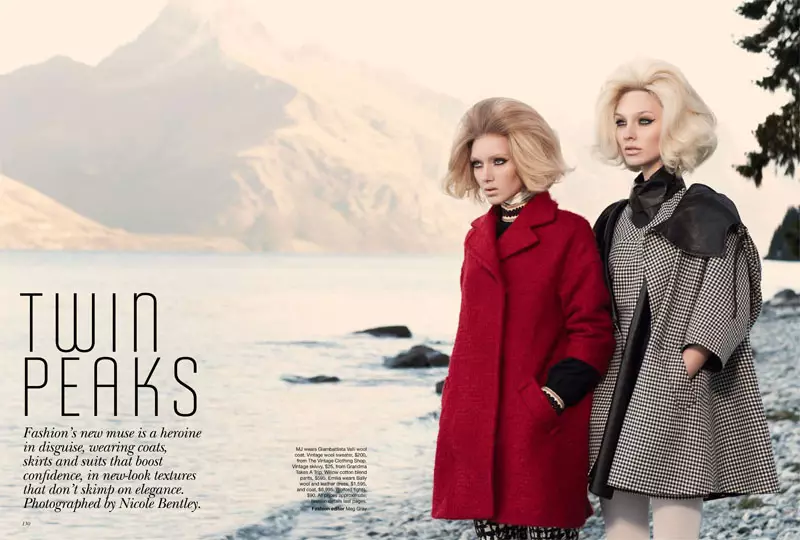 Emilia & Melissa vum Nicole Bentley fir Vogue Australien Juli 2011