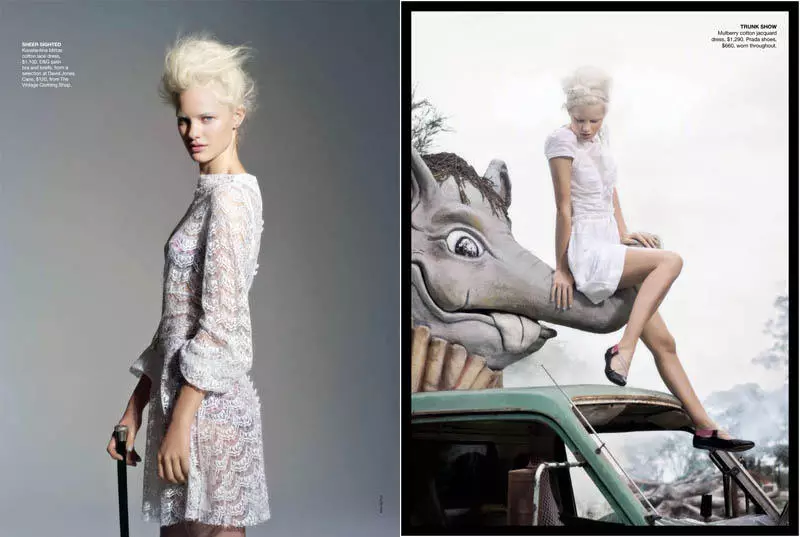 Hannah Holman od Maxa Doylea za Vogue Australia u svibnju 2011