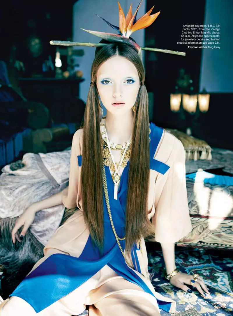 Codie Young oleh Nicole Bentley untuk Vogue Australia April 2011