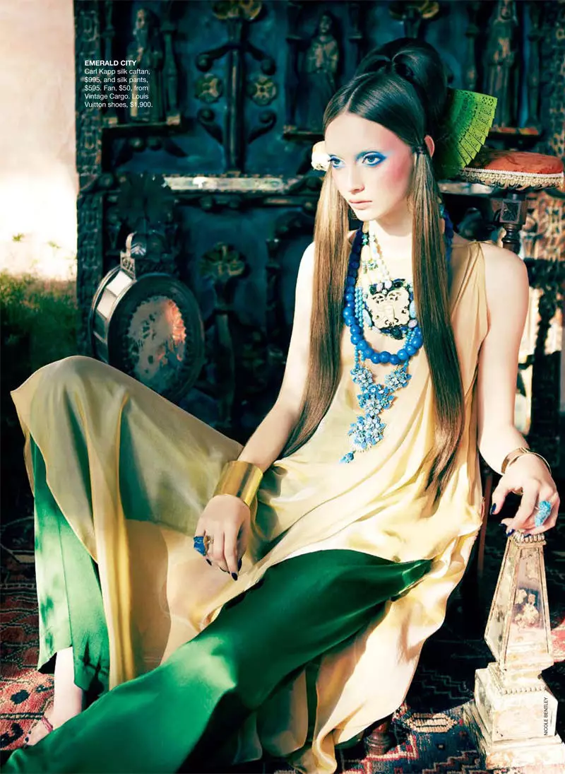 Codie Young, Nicole Bentley Vogue Australialle huhtikuussa 2011