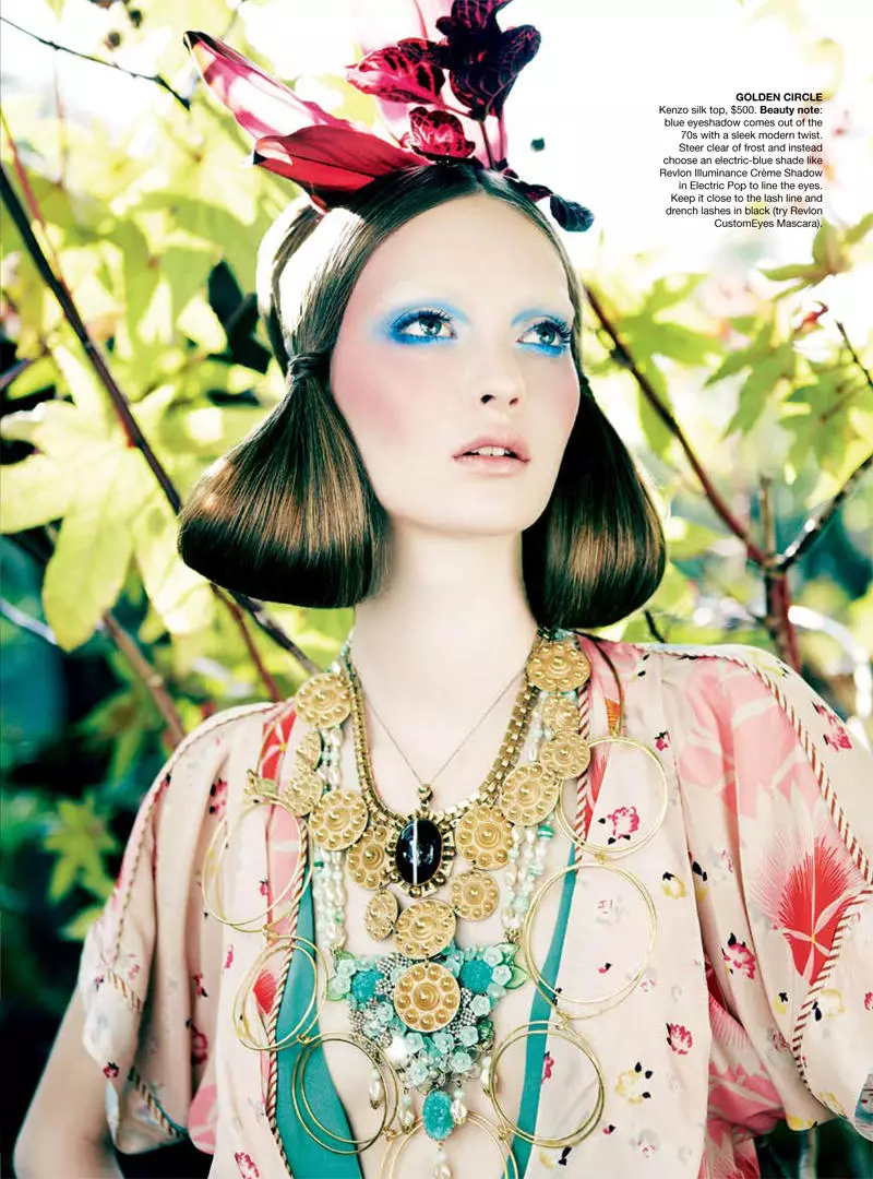 Codie Young vum Nicole Bentley fir Vogue Australien Abrëll 2011