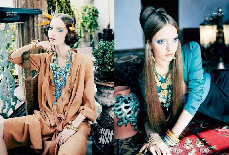 Codie Young ni Nicole Bentley para sa Vogue Australia Abril 2011