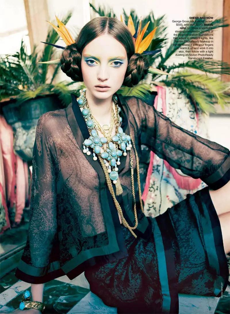 Codie Young ni Nicole Bentley para sa Vogue Australia Abril 2011