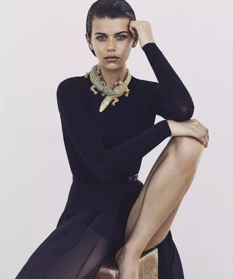 Georgia Fowler brilla en Cartier Gems para Vogue Australia