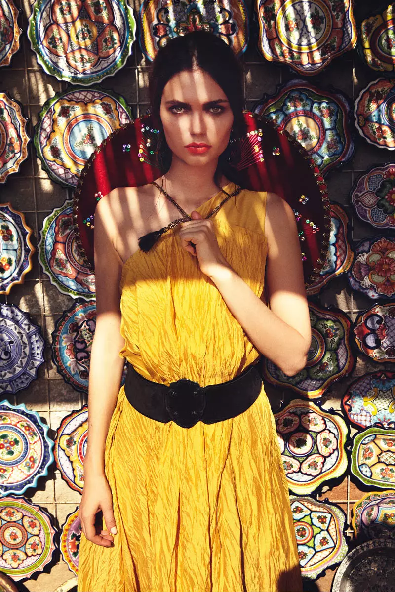 Yana Sotnikova av Tina Luther for Grazia Tyskland april 2012