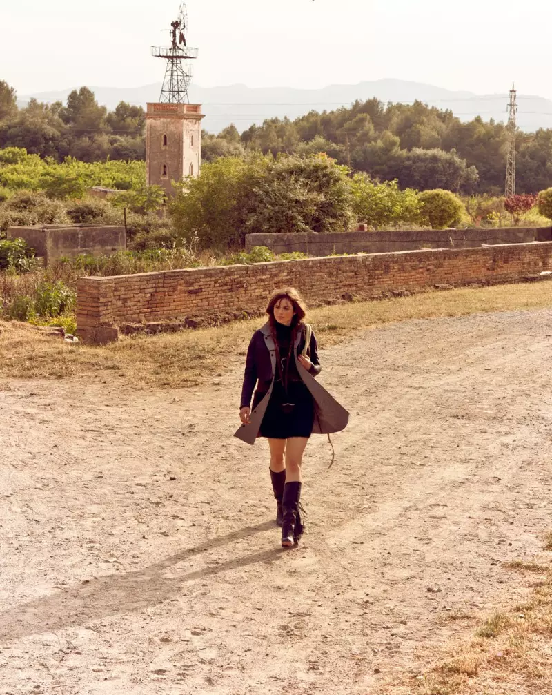 Dennison Bertram Shoots Country Style pour Marie Claire Pays-Bas Novembre 2012