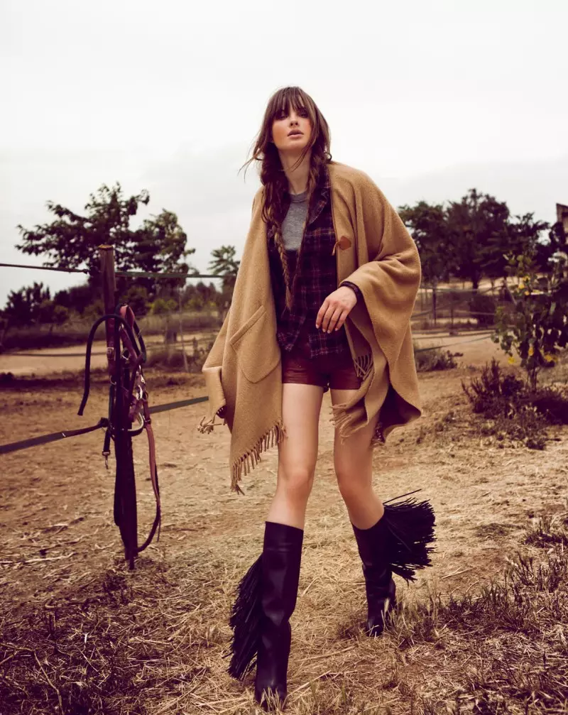 Dennison Bertram Shoots Country Style for Marie Claire Netherlands Samhain 2012