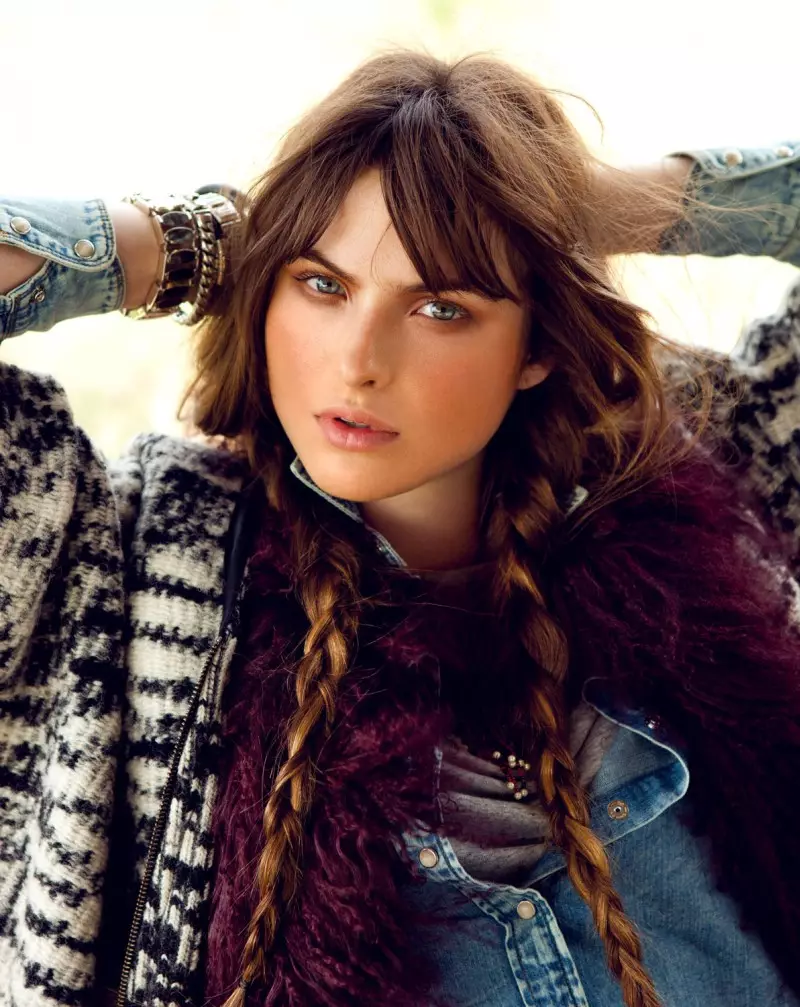 Dennison Bertram Shoots Country Style foar Marie Claire Nederlân novimber 2012