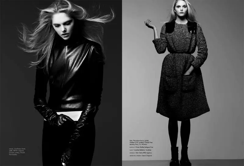 Dani Seitz ku Dennison Bertram pikeun Marie Claire Czech Séptémber 2011