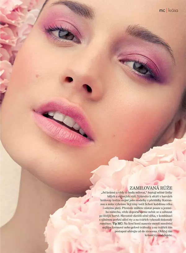 Chloe Laslier por Jeff Tse para Marie Claire Czech maio 2011