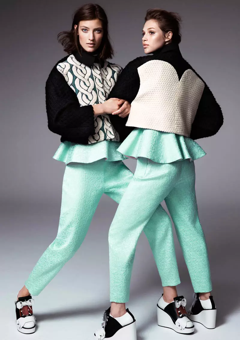 Anais Pouilot & Marikka Juhler Apara Pokello ea Mohapi oa Khau ea 2013 ea H&M Design