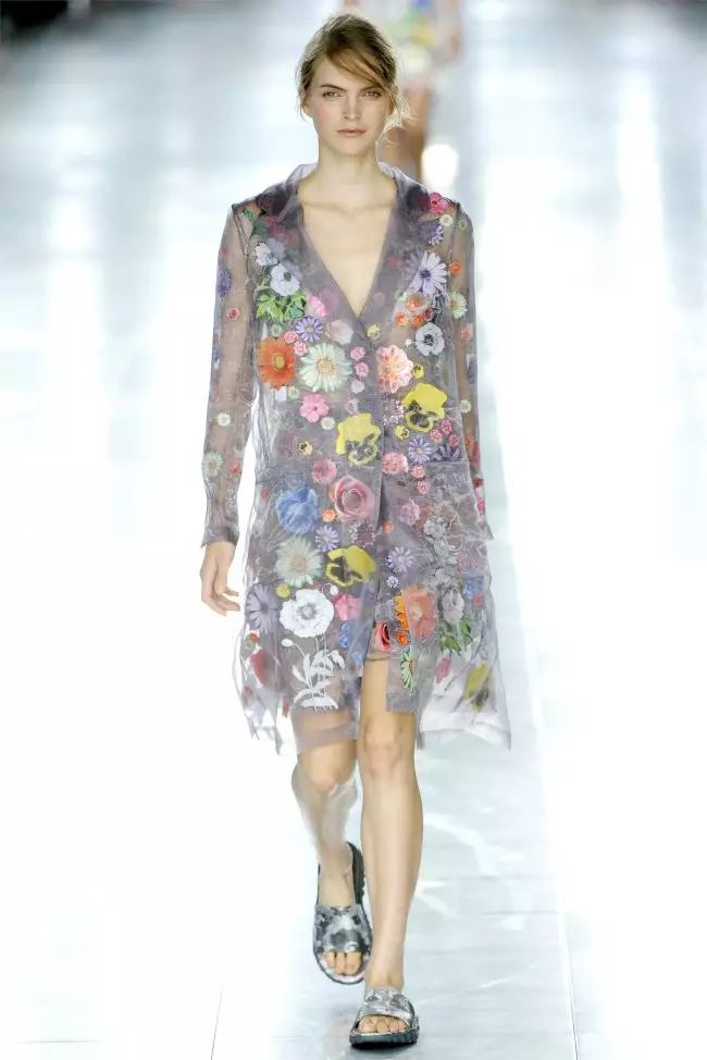 Christopher Kane Gwanwyn 2012 | Wythnos Ffasiwn Llundain