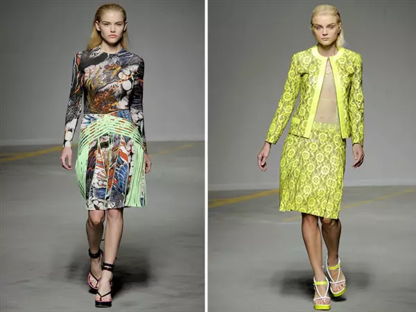 Christopher Kane Gwanwyn 2011 | Wythnos Ffasiwn Llundain