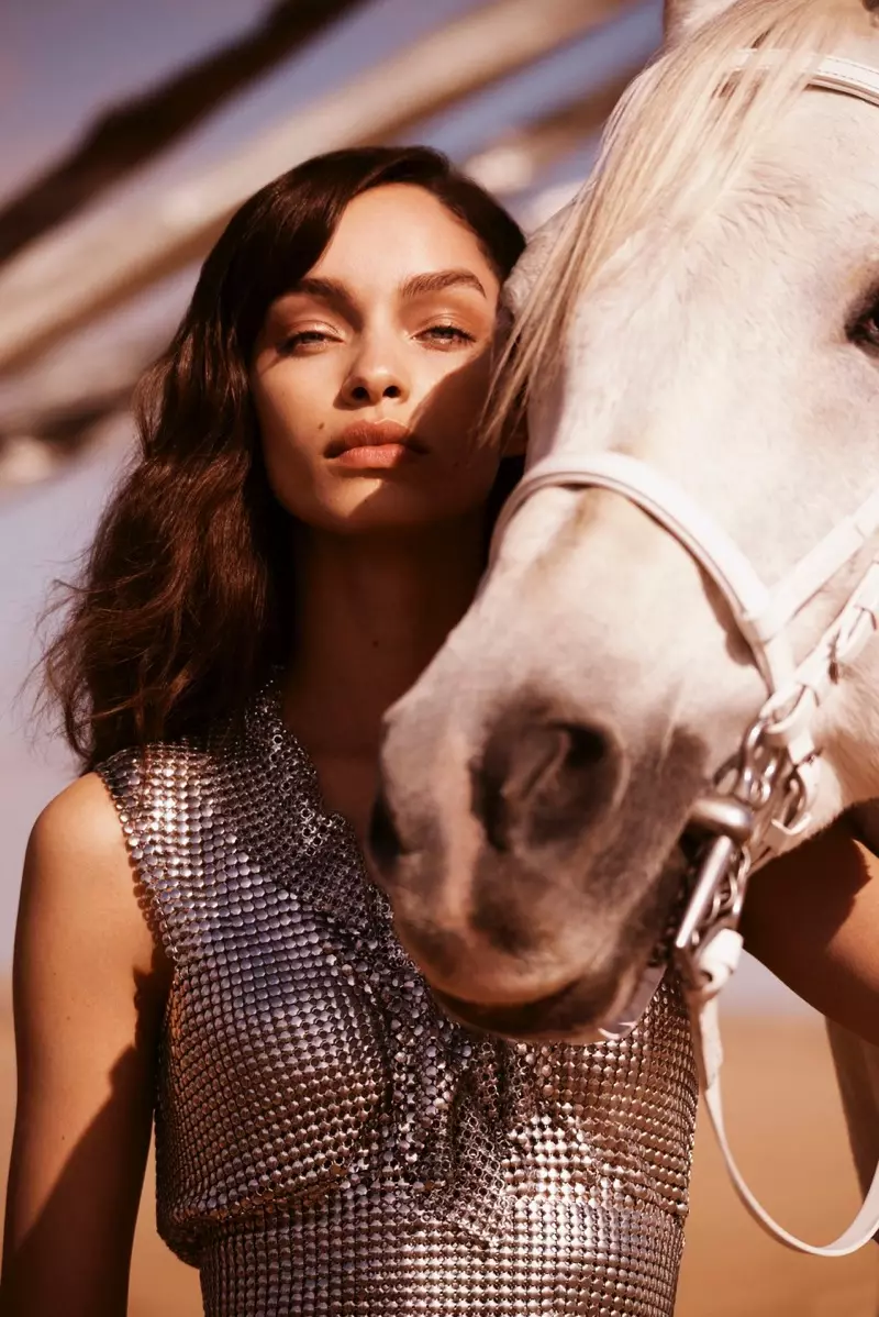 Luma Grothe Paco Rabanne kvepalų kampanija