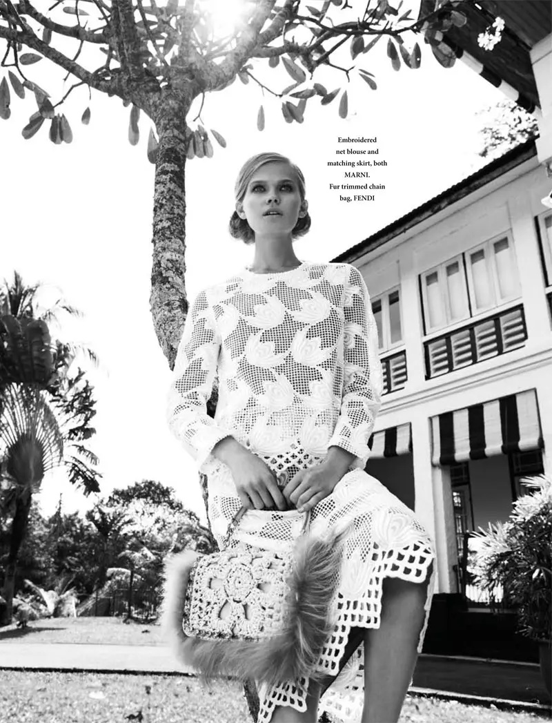 Vita Sidorkina by Wee Khim for L'Officiel Singapore 2012년 3월