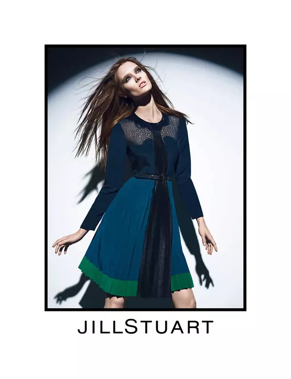 Jac Jagaciak para sa Jill Stuart Fall 2011 Campaign ni Mario Sorrenti