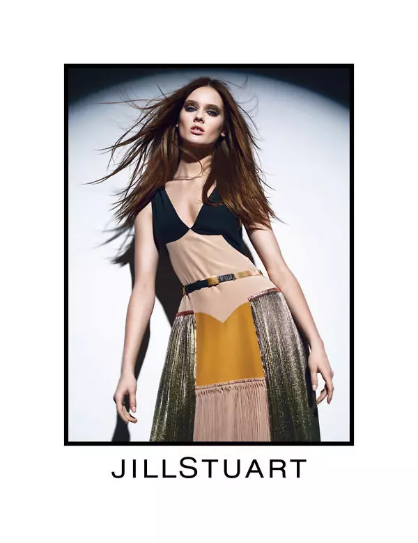 Jac Jagaciak rau Jill Stuart Caij nplooj zeeg 2011 Kev Sib Tw los ntawm Mario Sorrenti