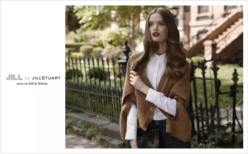 Jill de Jill Stuart Aŭtuno 2011 Kampanjo | Katie Fogarty de Skye Parrot