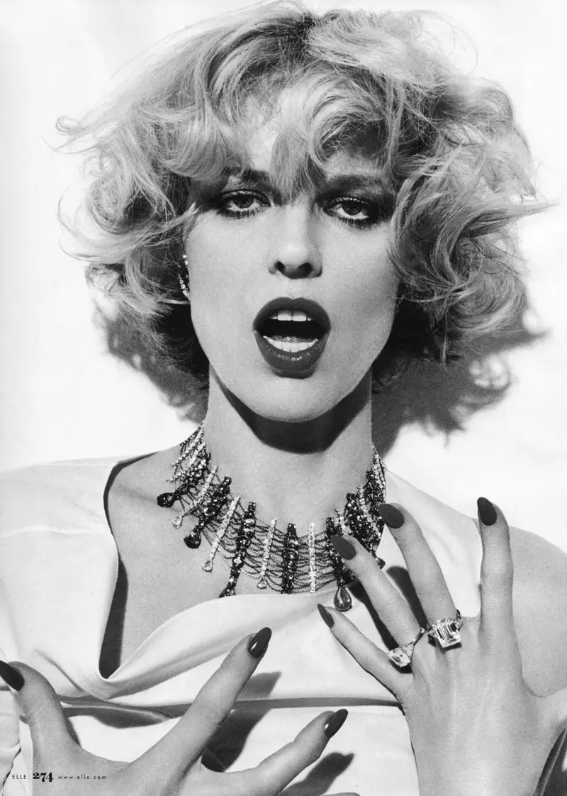 Eva Herzigova autor Katja Rahlwes | Elle USA mai 2010