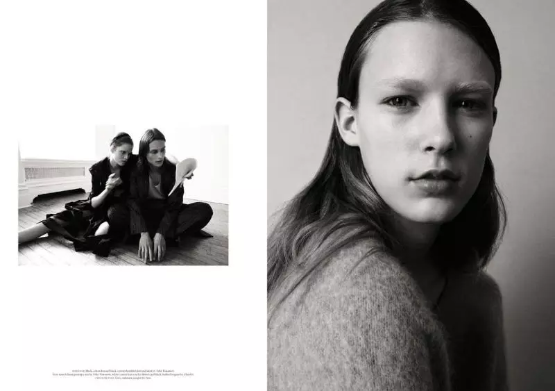 Anais Pouliot, Caroline Brasch Nielsen, Julia Saner & Others av Daniel Jackson for Acne Paper Sweden S/S 2011