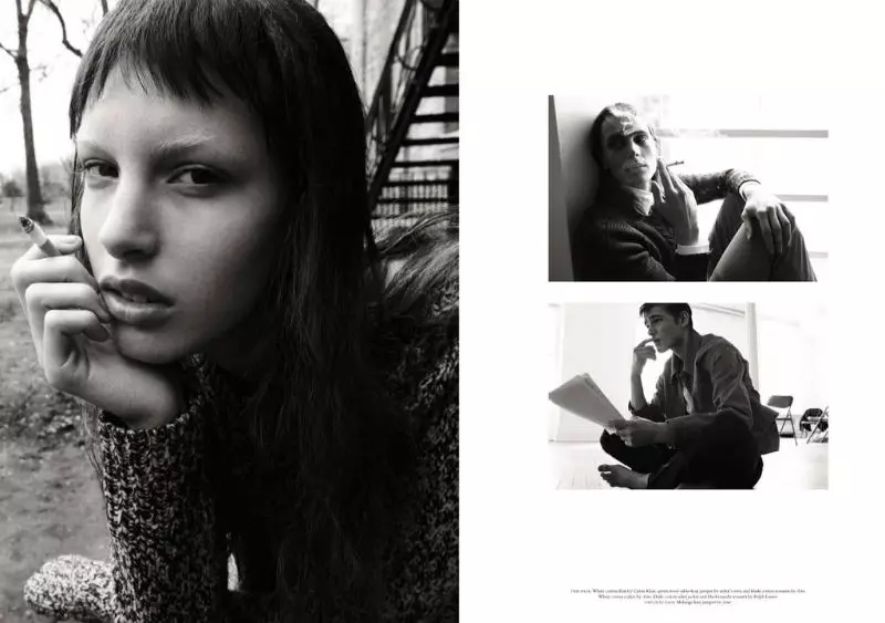 Anais Pouliot, Caroline Brasch Nielsen, Julia Saner & Others gan Daniel Jackson ar gyfer Acne Paper Sweden S/S 2011