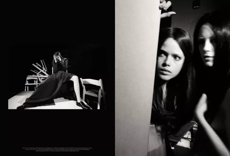 Anais Pouliot, Caroline Brasch Nielsen, Julia Saner & Liyane dening Daniel Jackson kanggo Acne Paper Swedia S/S 2011