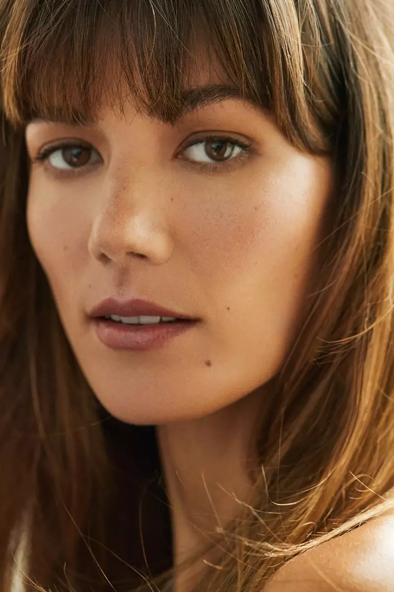 Sheila Marquez Wows in Laura Mercier Beauty for Harper's Bazaar