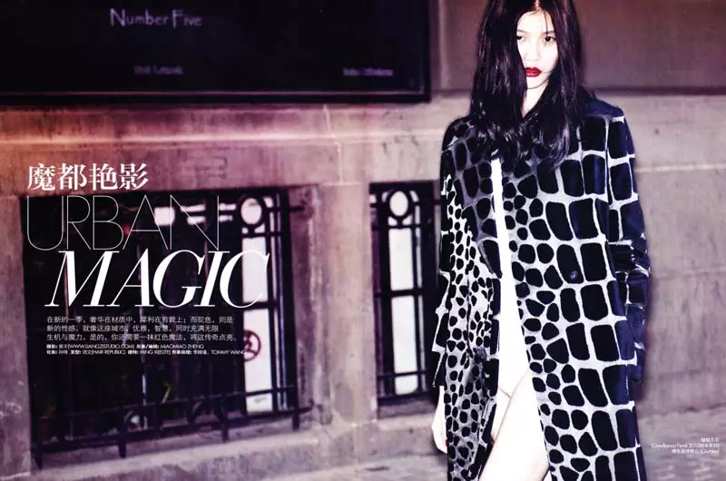 Urban Magic တွင် Liang Zi မှ Ming Xi Elle China