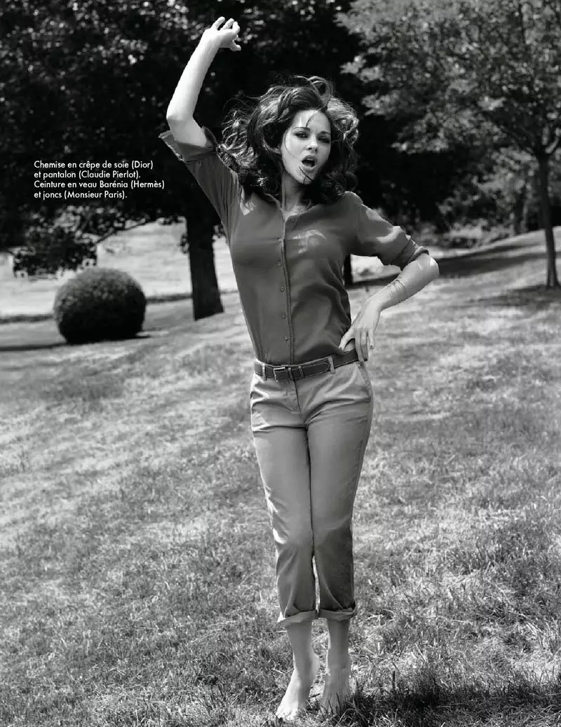 Marion Cotillard ka Matt Jones bakeng sa Elle France August 2011