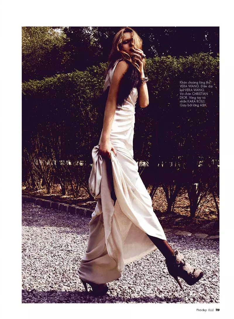 Mila Krasnoiarova ni Louis Christopher para sa Elle Vietnam Agosto 2011