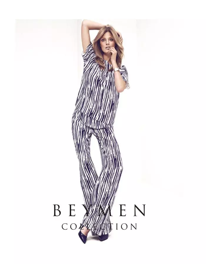 Constance Jablonski por Beymen Printempo 2012 Kampanjo de Koray Birand