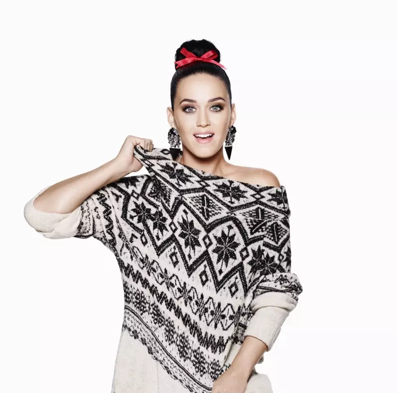 U-Katy Perry we-H&M Christmas 2015