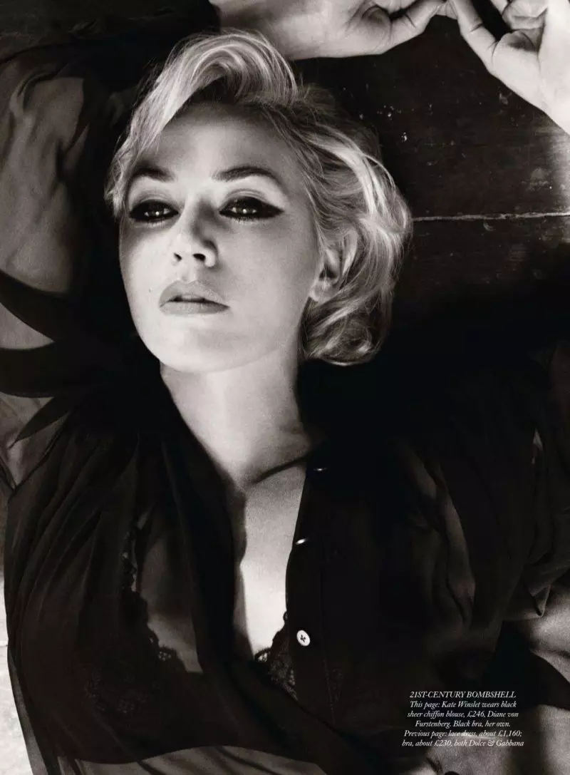 Kate Winslet nga Tom Munro për Harper's Bazaar UK Nëntor 2011