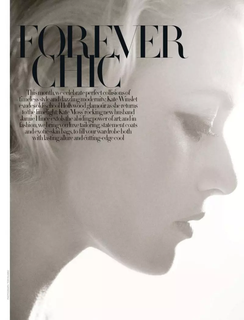 Kate Winslet, autor Tom Munro Harper's Bazaar UK jaoks november 2011