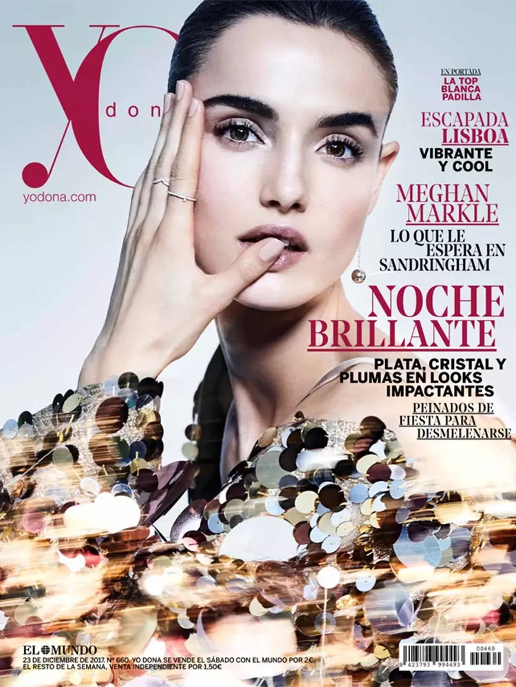 Blanca Padilla pózuje v elegantných štýloch pre Yo Dona Španielsko
