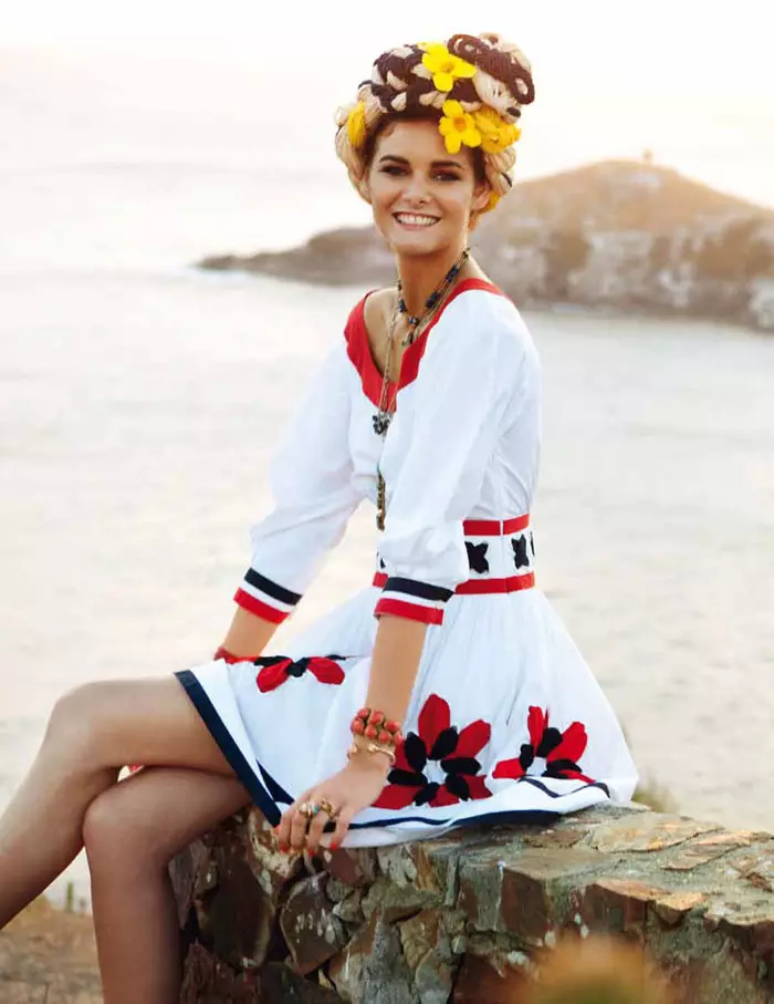 Flavia de Oliveira, Marcelo Krasilčić za Elle Italia, jun 2011