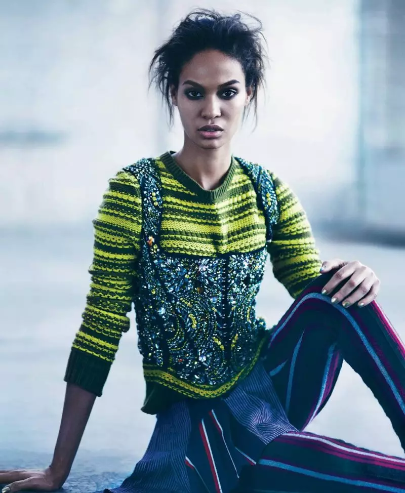 Joan Smalls by Boo George kuri T Magazine Yaguye 2011