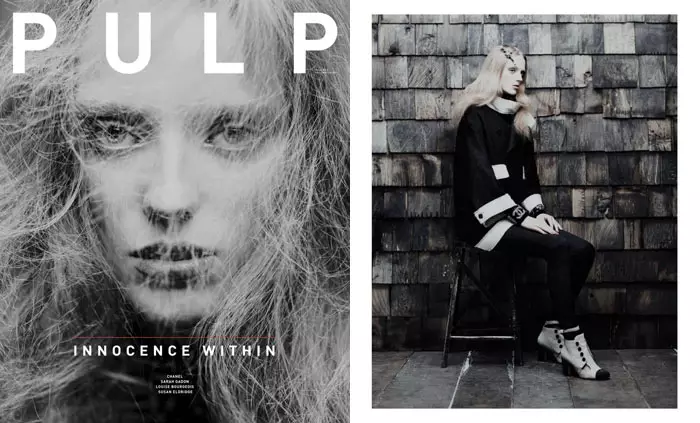 Kristen โดย Chris Nicholls ใน Chanel for Pulp #4