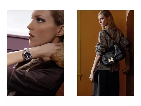 Fendi Herfs 2010-veldtog | Anja Rubik deur Karl Lagerfeld