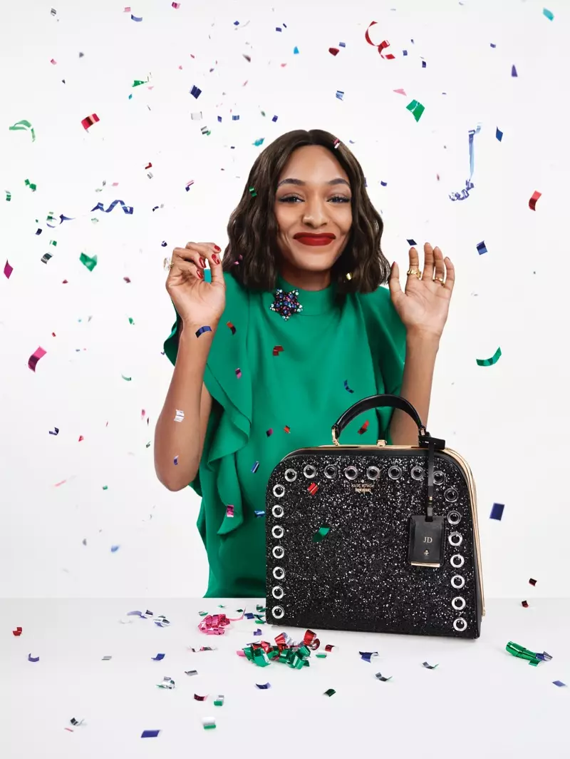 Jourdan Dunn membintangi kampanye Kate Spade's Holiday 2016