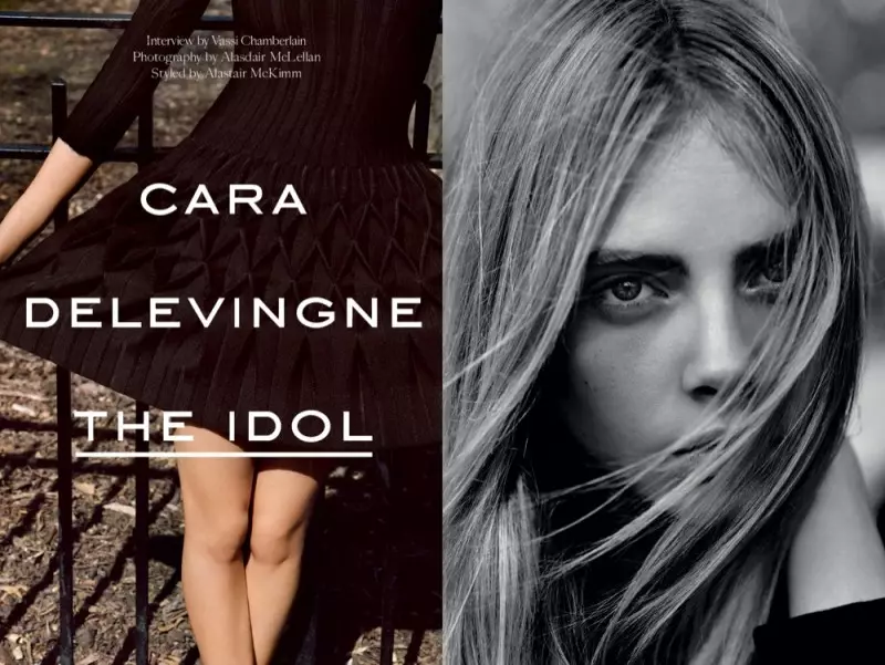 Cara Delevingne Berpose untuk Alasdair McLellan di Industrie #6