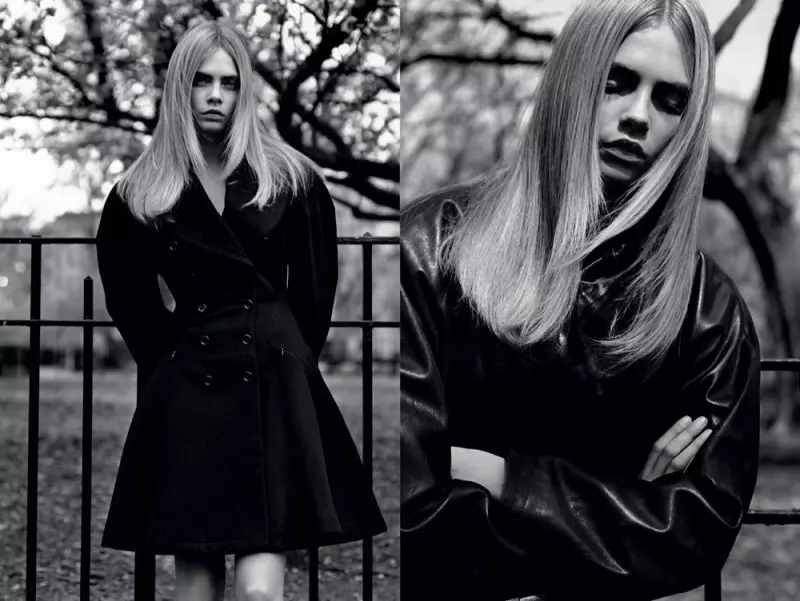 Cara Delevingne Berpose untuk Alasdair McLellan di Industrie #6