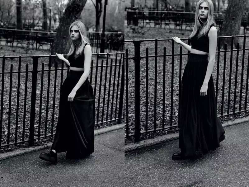 Cara Delevingne posa para Alasdair McLellan en Industrie #6