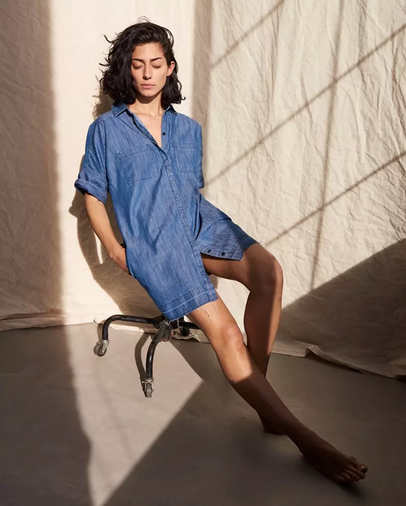 Madewell Drop-Hem Shirtdress